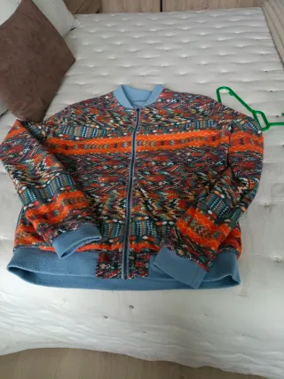 Cazadora reversible caballero ,medidas en la foto