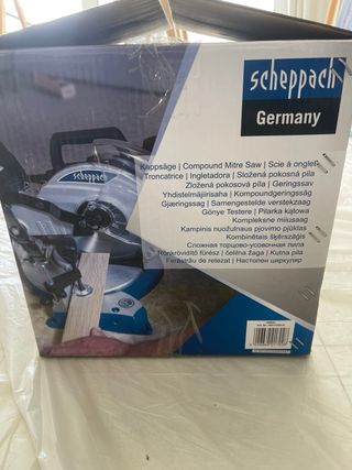 Sierra Ingletadora Scheppach HM80L