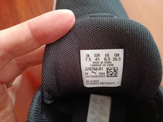 Zapatillas Puma T41 Negras