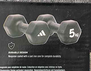 Par de mancuernas de 5 kg adidas (A ESTRENAR)