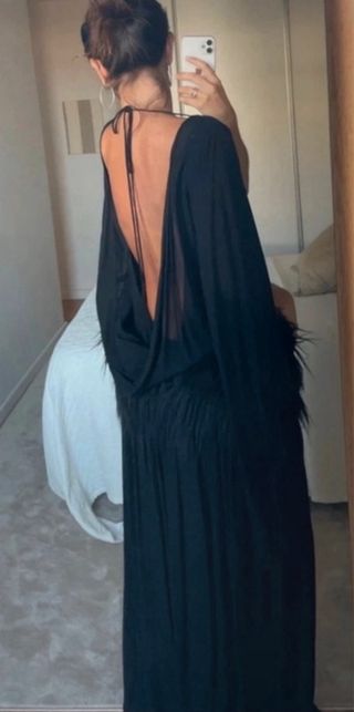 Vestido largo Zara