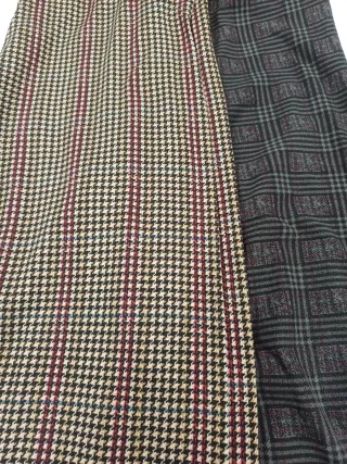 Leggings fantasia taglia M tessuto caldo