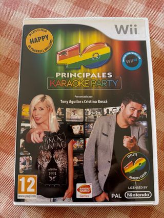 Pack juegos música Wii – Just Dance + Karaoke