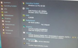 Mini PC HP ProDesk Intel G4400T 8GB RAM