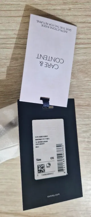 Bandolera Tommy Hilfiger Negra original