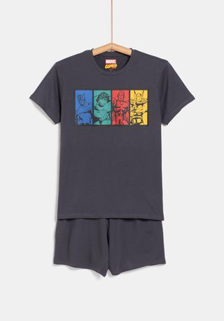Pijama corto hombre Marvel Comics talla M (NUEVO)