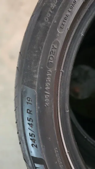 Neumáticos 245 45 19 Michelin