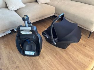 Maxi-Cosi CabrioFix + base ISOFIX grupo 0 bebé