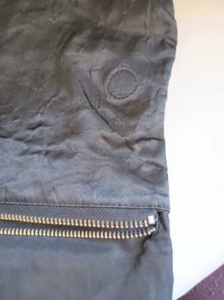 Borsa Clutch Diesel Nero con Catena Argento