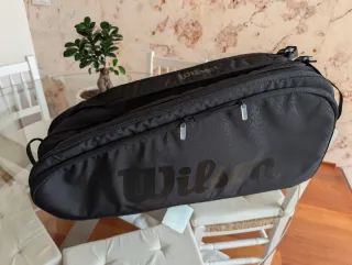 Raqueta Wilson Pro Staff 97LS + raquetero + extras