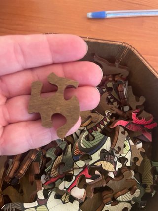 Puzzle T-Rex 129 Piezas Madera
