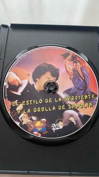 DVD Jackie Chan: El Estilo de la Serpiente