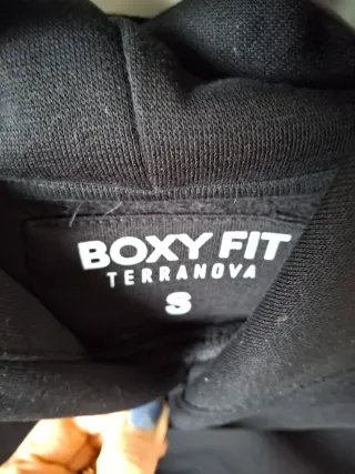 Felpa unisex Terranova nera