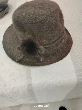 Lote 3 sombreros de lana