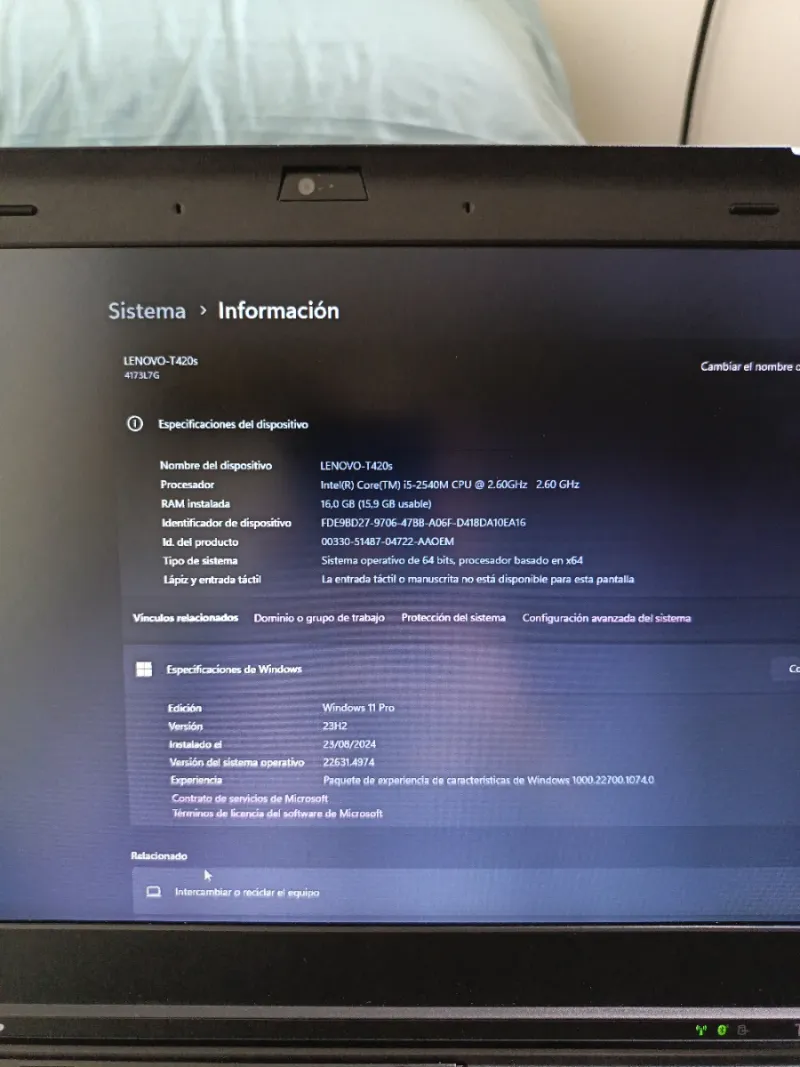 Lenovo ThinkPad T420s afbeelding 9
