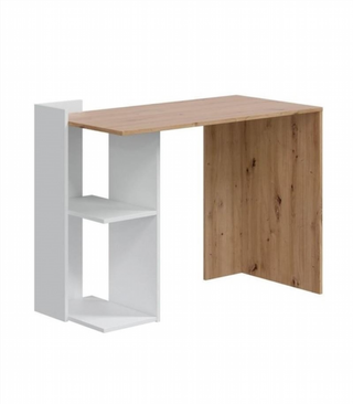 Escritorio Estudio Reversible. Blanco Artik Y Rob