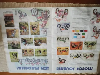 Álbum Cromos Motos Bimbo Bultaco álbum completo