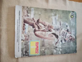 Álbum Cromos Motos Bimbo Bultaco álbum completo