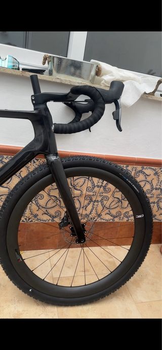 Bicicleta Gravel Talla L Negra
