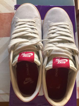 Nike SB Beige/Rojo Talla 41