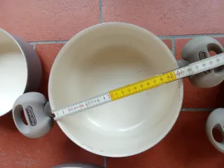 Set Pentole Moneta Ceramica