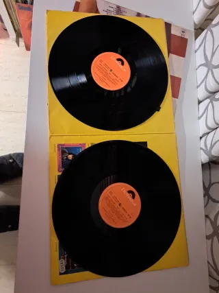 Lote 2 Vinilos Pop History Cream & Bruce