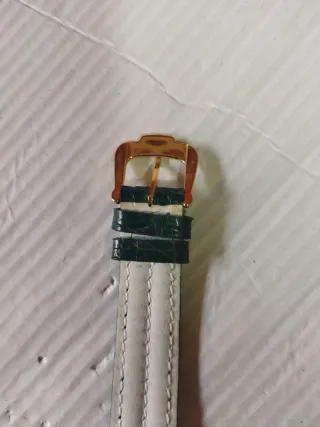 Reloj de mujer Jubar cuarzo dorado y verde