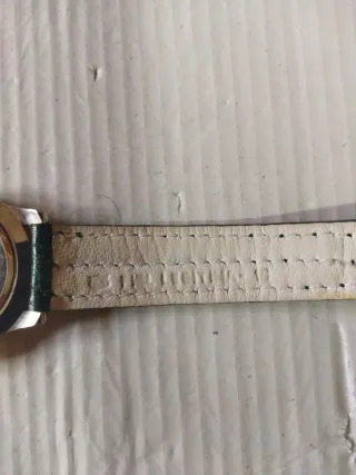 Reloj de mujer Jubar cuarzo dorado y verde