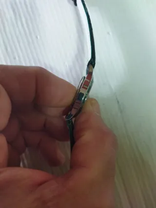 Reloj de mujer Jubar cuarzo dorado y verde