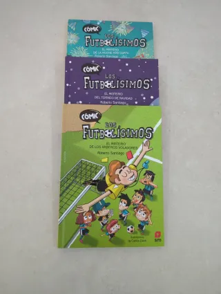 Set de comics "Los futbolisimos" n⁰1, 2 y 3