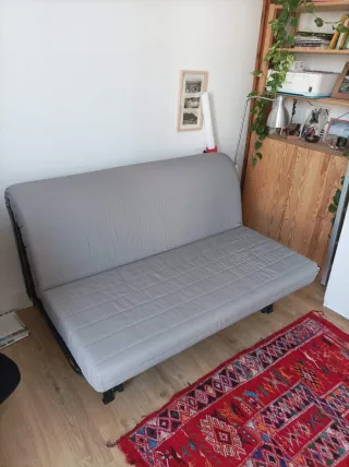 Sofá Cama Ikea Lycksele 2 Plazas Blanco