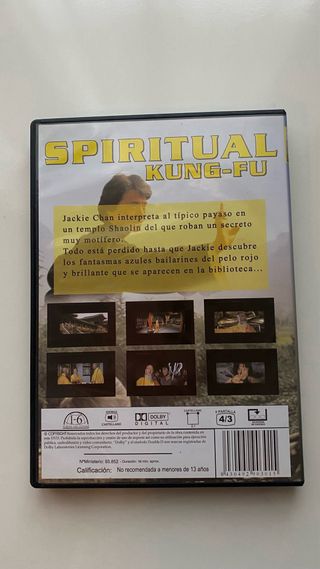 DVD Spiritual Kung-Fu Jackie Chan