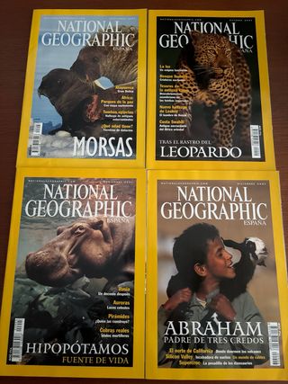 National Geographic Año 2001 12 Revistas