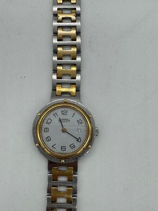 Reloj Hermes Oro y Plata