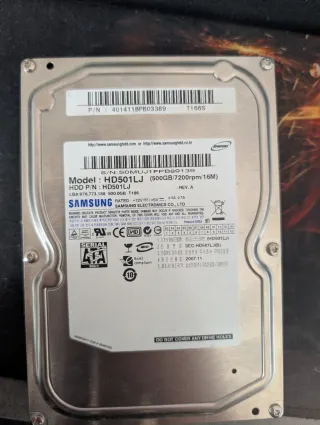 Disco Duro Samsung 500GB HD501LJ SATA