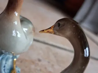 Coppia statuette porcellana Capodimonte vintage