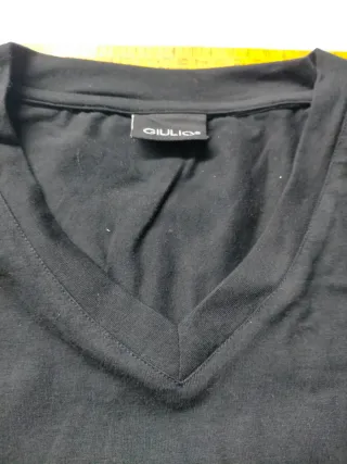 Camiseta Giulio cuello pico manga corta XL