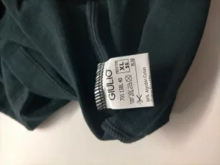 Camiseta Giulio cuello pico manga corta XL