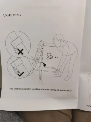 3 Sillas Moon Plegables Verdes