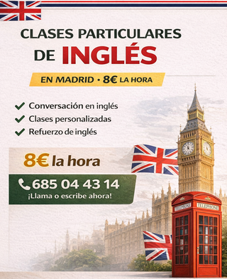 Profesor de Inglés | Online/Presencial
