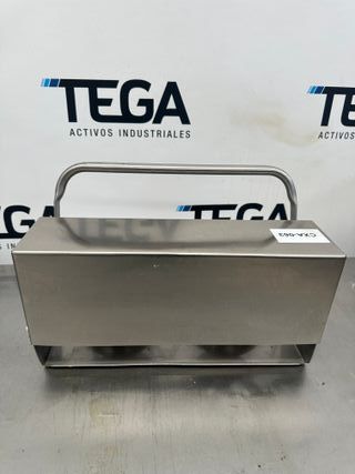 Prensa Hamburguesas Doble Acero Inoxidable