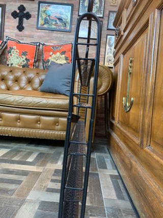 Estantería Metal Negra para Uñas