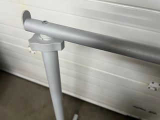 Burro Perchero aluminio con ruedas