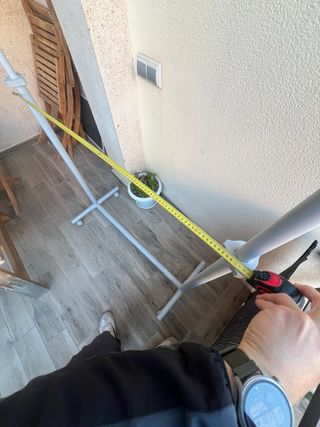 Burro Perchero aluminio con ruedas