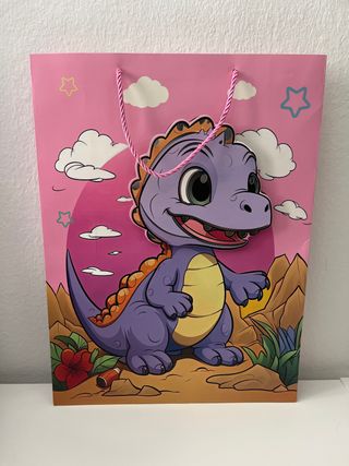 Bolsa de Regalo Dinosaurio Infantil