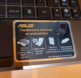 Tablet Asus Transformer TF101 (leer descripción)