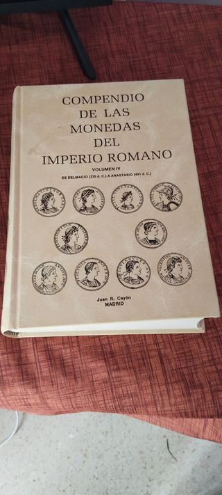 Compendio de las Monedas del Imperio Romano (4 Tom