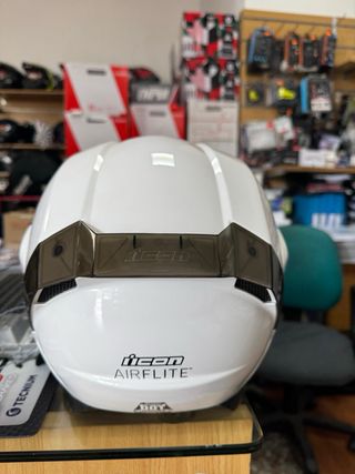 Casco ICON Talla S Blanco