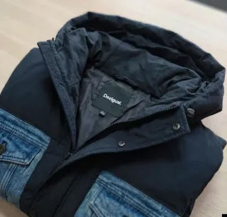 Cazadora Desigual Híbrida Talla M