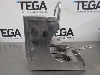 Prensa Hamburguesas Doble Acero Inoxidable